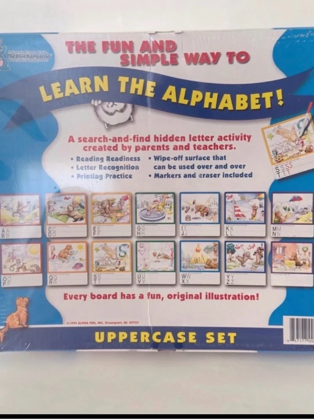 Potter The Otter Learn Alphabet Hidden Letter Activity Reusable Picture Boards